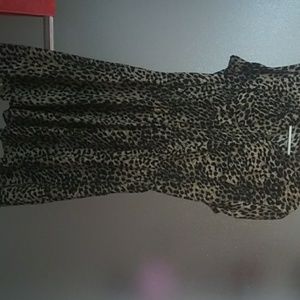 Size XL printed dress